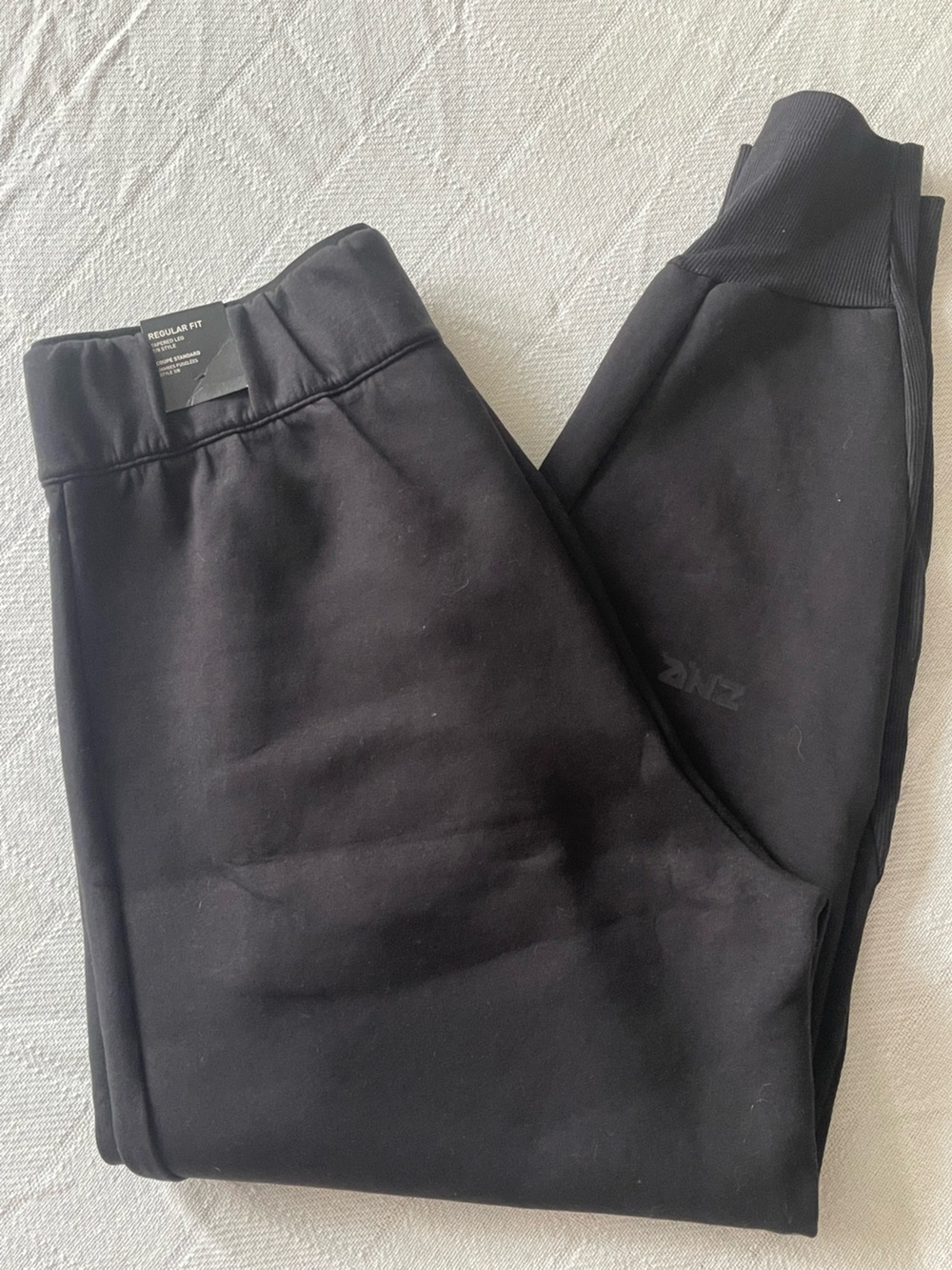 adidas Women’s Black Rib-Cuff Joggers